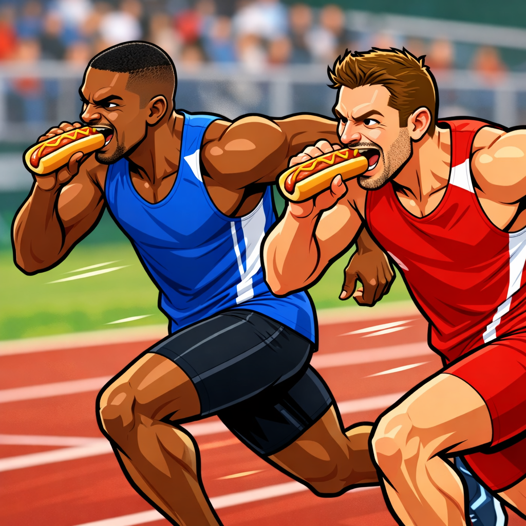 Hot Dog Race